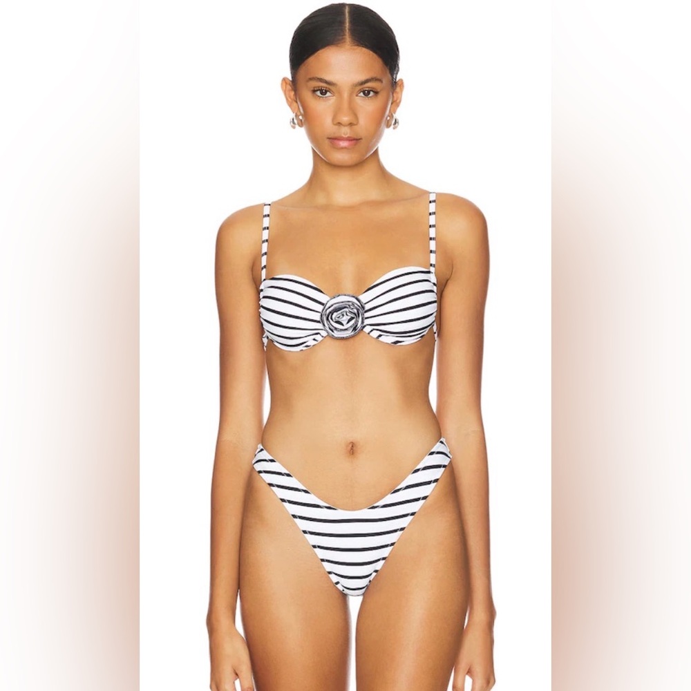 Lioness Bikini in Porcelain Stripe - new